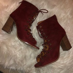 Lace Up Booties